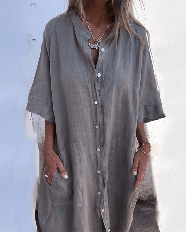 NATALIE | IBIZA STYLE SHIRT DRESS